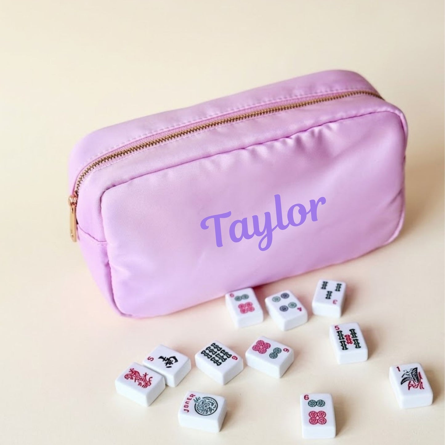 Personalized Mahjong Tile Case