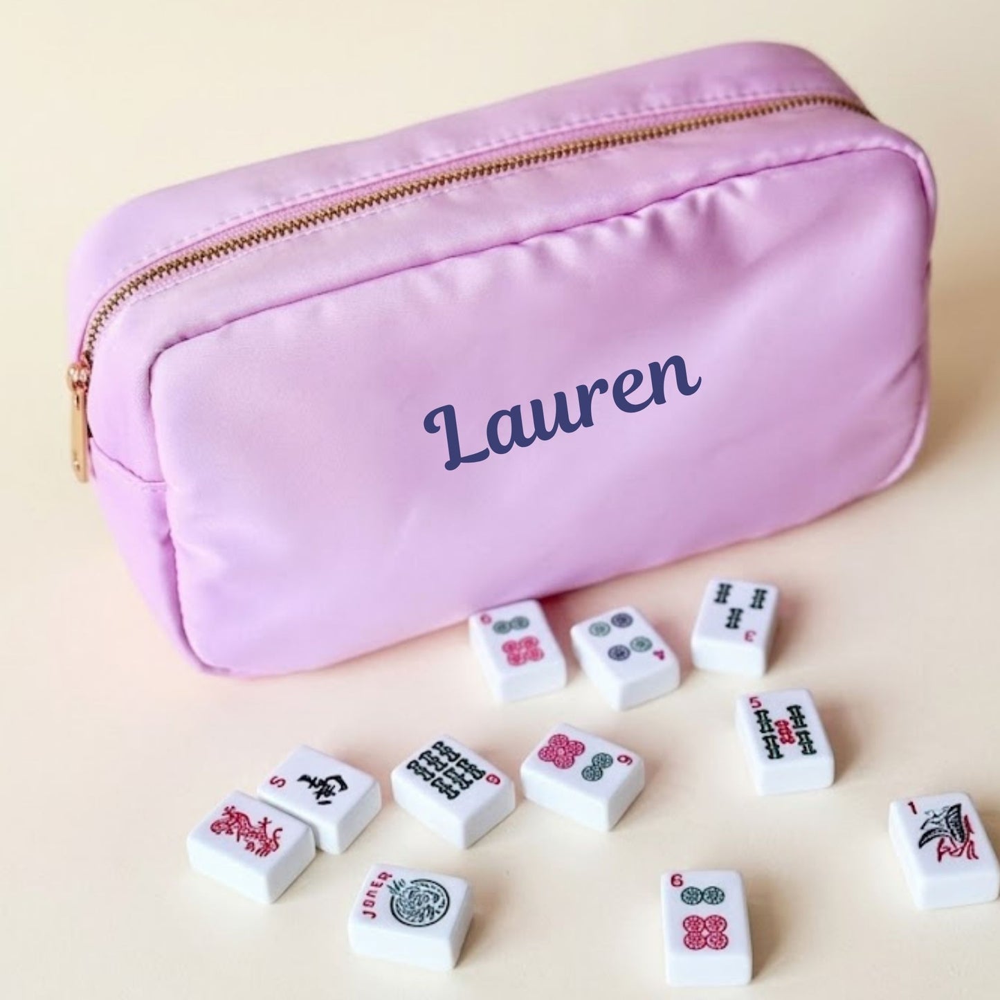 Personalized Mahjong Tile Case