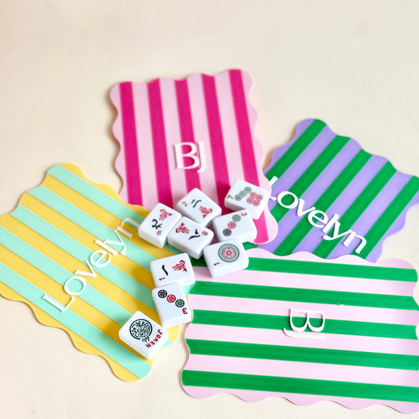 Mahjong shuffler Stripes