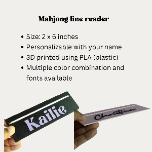 Scalloped Mahjong Line Reader