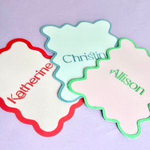 Scalloped Mahjong Shuffler