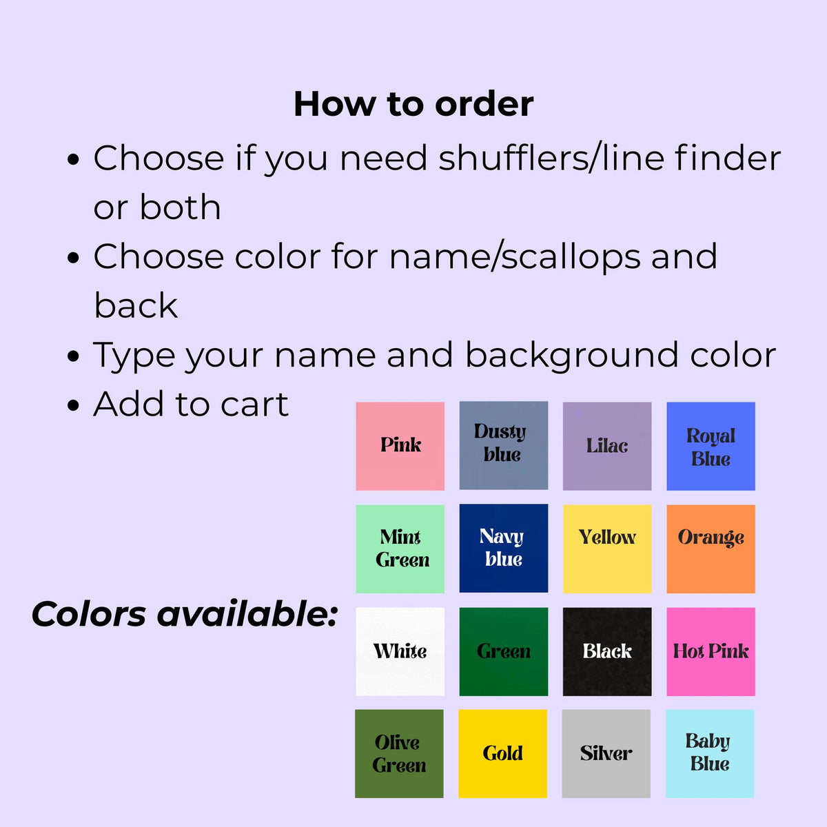 How to order personalized Mahjong shufflers