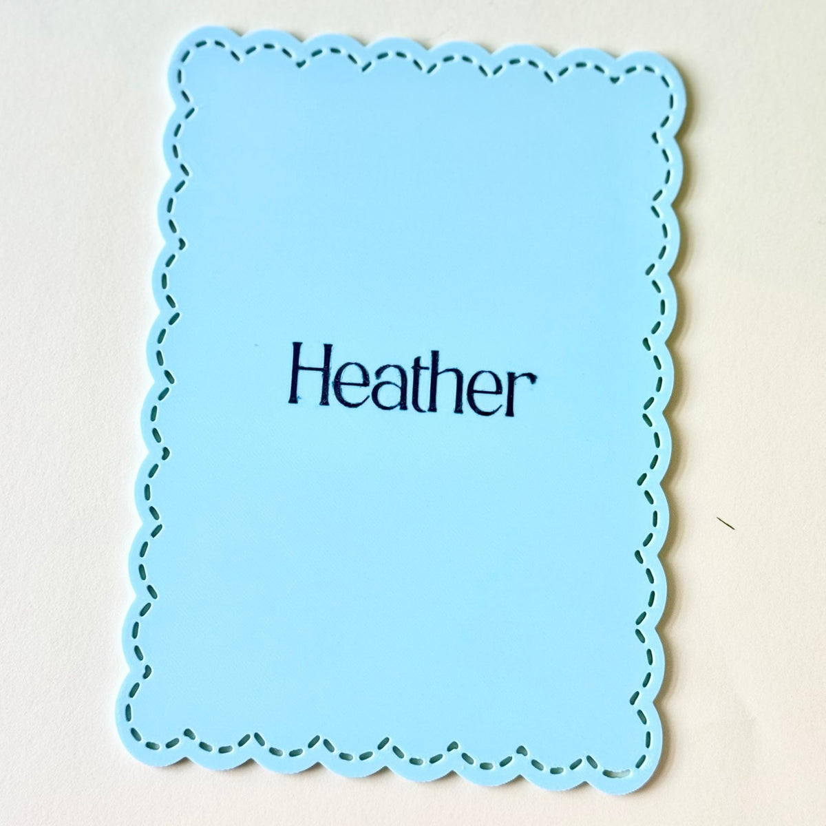 Personalized lace Mahjong tile shufflers set